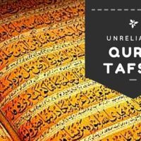 Unreliable tafsir of Quran-Quran Tafsir We should avoid reading