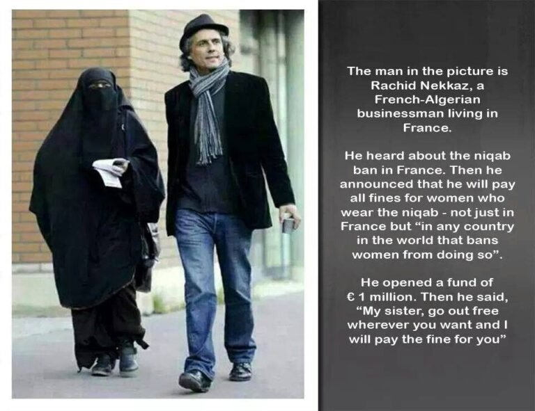 Rachid Nekkaz -The Man who paid off fine of women wearing Burqa