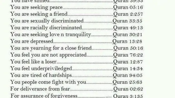 17 Quran Verses about life for healing and broken heart