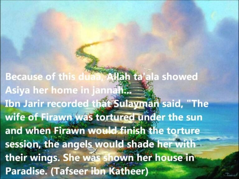 Asiyah -The wife of Firaun,The Woman who accepted Islam defying the most tyrant Ruler