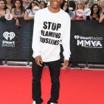 Respect for John River for making a Statement With Stop Blaming Muslims Shirt On Red Carpet