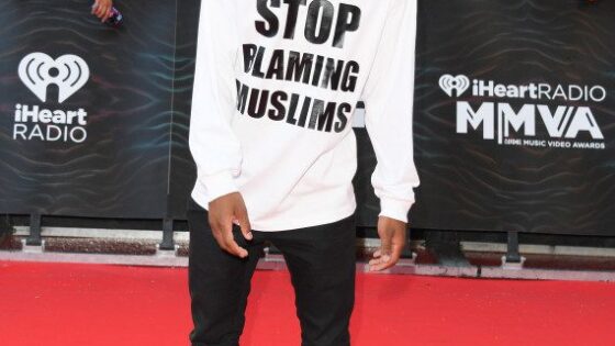 Respect for John River for making a Statement With ‘Stop Blaming Muslims’ Shirt On Red Carpet