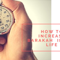 20 Tips to increase Barakah/ Productivity in Our life :
