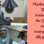 Azerbaijani painter wrote Quran in transparent Silk Pages