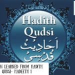 Lesson I learned From Hadeeth Qudsi 1 17 Lesson I learned From Hadeeth Qudsi 1