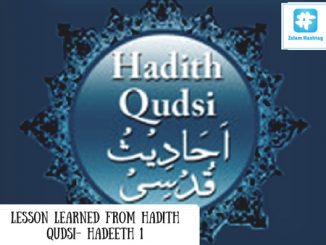 hadeeth qudsi-1
