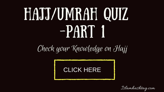 Can you get a Perfect Score in this Super easy Hajj Quiz