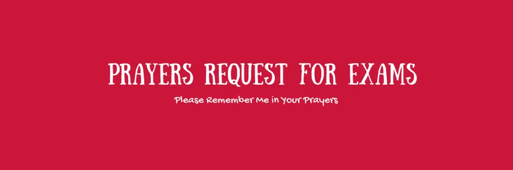 prayers request
