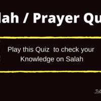 Let us see who scores a 10 in this easy Salah Quiz