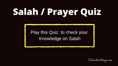 Let us see who scores a 10 in this easy Salah Quiz