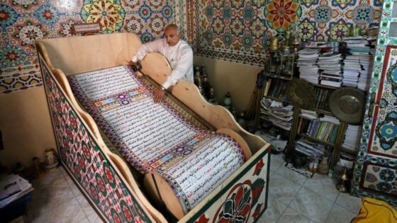 Saad Muhammad has created 700 m long Quran with his hand ,wishes to enter Guinness World Records for longest Quran