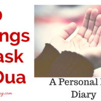 A Personal Dua Diary – 100 dua in English