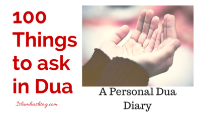 Personal Dua list