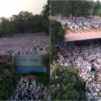 Famous Muhaddith Shaykh Yunus Jaunpuri Passed Away . A Huge Crowd attended the Janaza  .