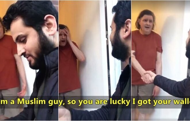 Video of a Muslim Man, Pesheraw Ahmed returning a lost wallet is being loved and shared by all .