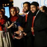 Done in Hijab,Beard and Kufi Pakistani-American Muslims Proudly received 1 Million Hult Prize 2017
