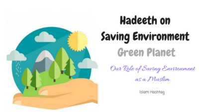 hadeeth on saving environment