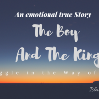 The story of the boy and the king.