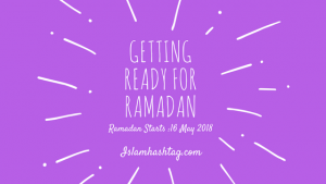 getting ready for ramadan