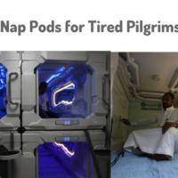 Hajj Nap Pods -High tech Mobile Hotel Capsule brought in Saudi Arabia