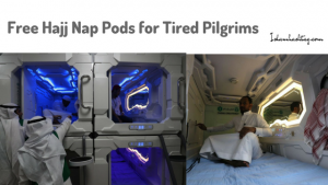 free hajj nap pods for tired pilgrims