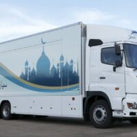 Japan unveiled a ‘Mosque on Wheels’ for the 2020 Olympics 