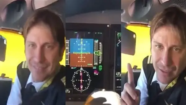 read more about the article ‘there is no god but allah’: (viral video) pilot taking sahada while flying over saudi arab