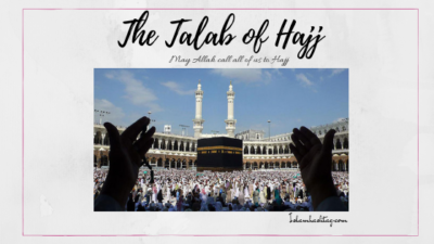 talab of hajj