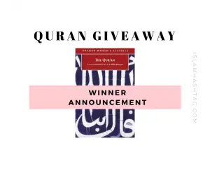 quran giveaway