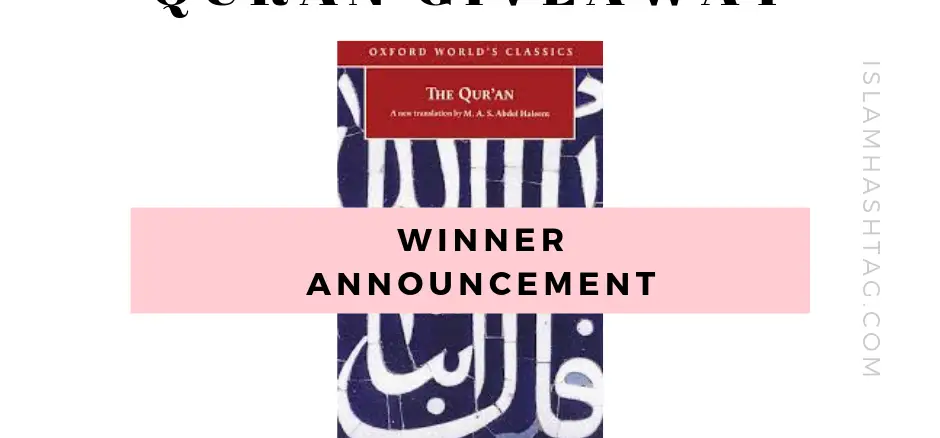Quran giveaway
