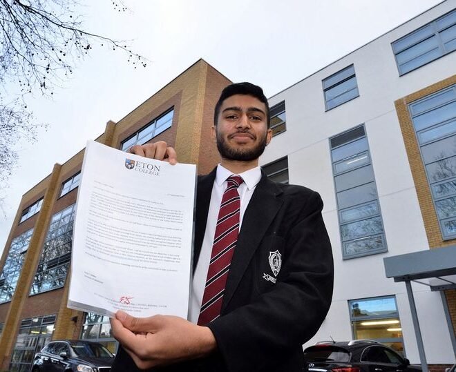 16 yr Old Muslim boy wins £76,000 scholarship to Eton