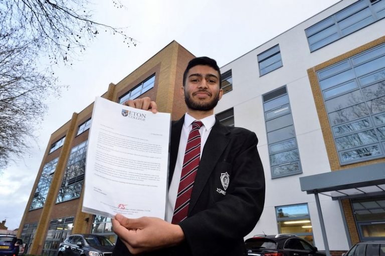 16 yr Old Muslim boy wins £76,000 scholarship to Eton