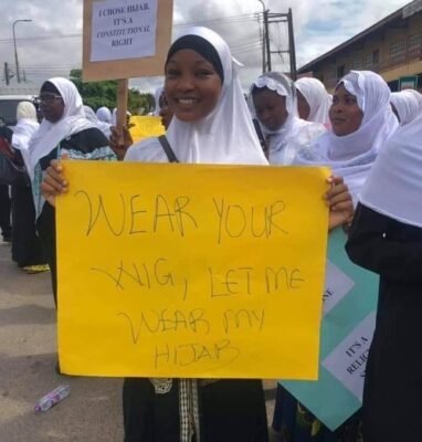 #Hijabisanidentity- Hijab walk to Stop the discrimination and marginalization of Muslim women and girls.