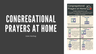 congregational prayers at home