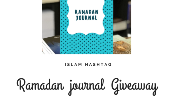 Ramadan Journal- Giveaway