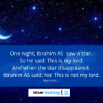 Story of how Ibrahim AS recognised Allah as his lord 18 Story of how Ibrahim AS recognised Allah as his lord