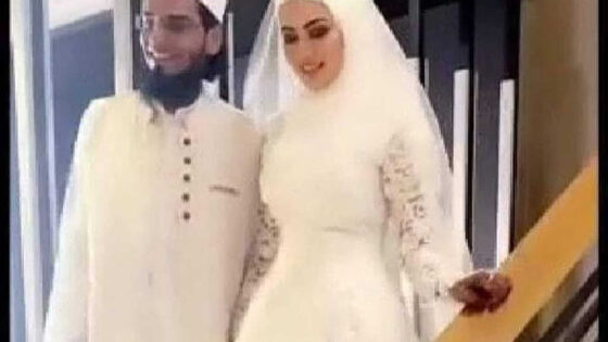 Sana Khan who recently left Bollywood marries a Mufti.Video goes viral.