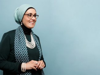 first muslim woman to read quran in us presedential