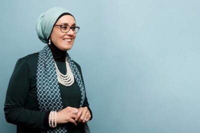 first Muslim woman to read quran in Us presedential