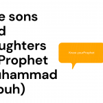The sons and daughters of Prophet Muhammad (pbuh) 23 The sons and daughters of Prophet Muhammad pbuh