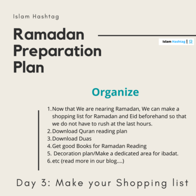 ramadan preparation