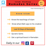 ramadan series – knowing islam,reflection through quran