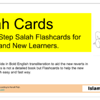 Salah Flashcards to Learn Salah