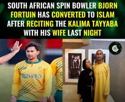 Bjorn Fortuin converts to Islam.
