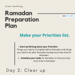 Ramadan Preparation Plan RPP- Day 02