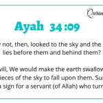 Quran Reflection, Surah Saba Ayah 3409
