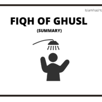 Fiqh of Ghusl/ritual purification (summary)