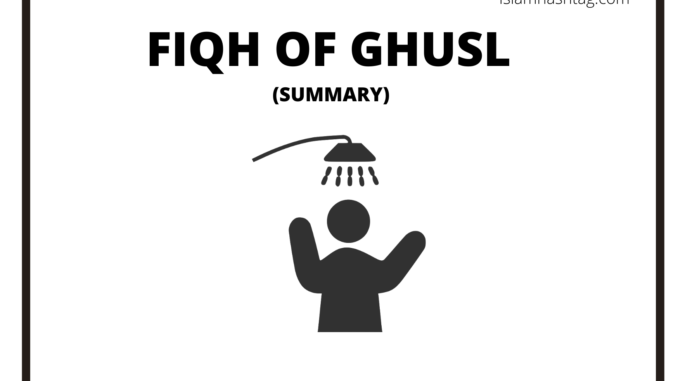 fiqh of ghusl