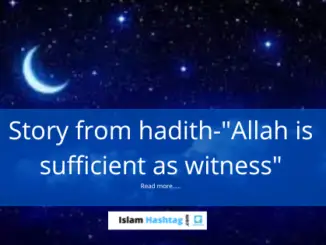 story from hadith