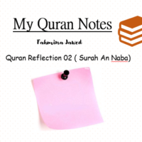 Quran Reflection Surah An Naba